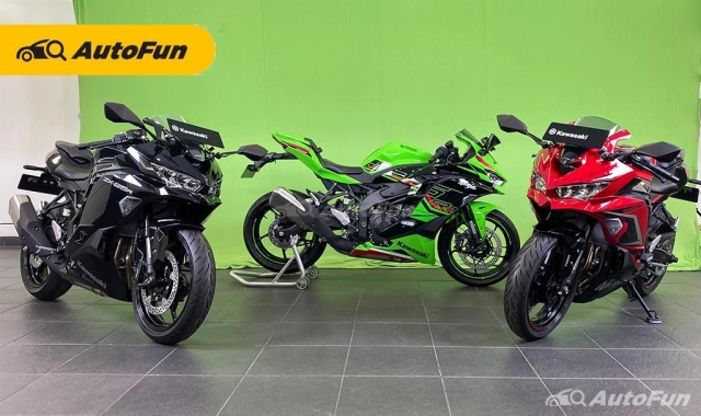 Kawasaki ninja zx-25r 2023 trình làng - nâng cấp màn hình màu kết nối thông minh