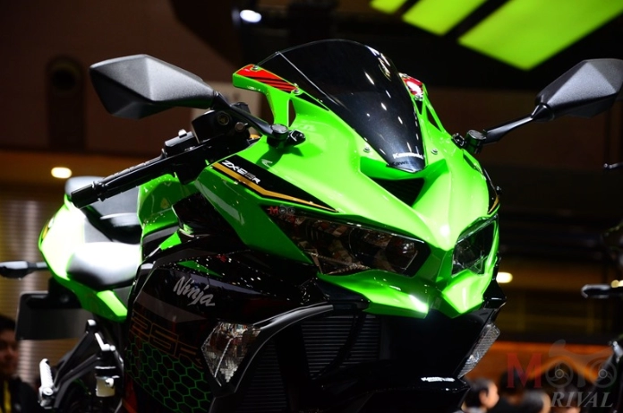 Kawasaki ninja zx-25r trang bị động cơ 4 xi-lanh 250cc chính thức được giới thiệu