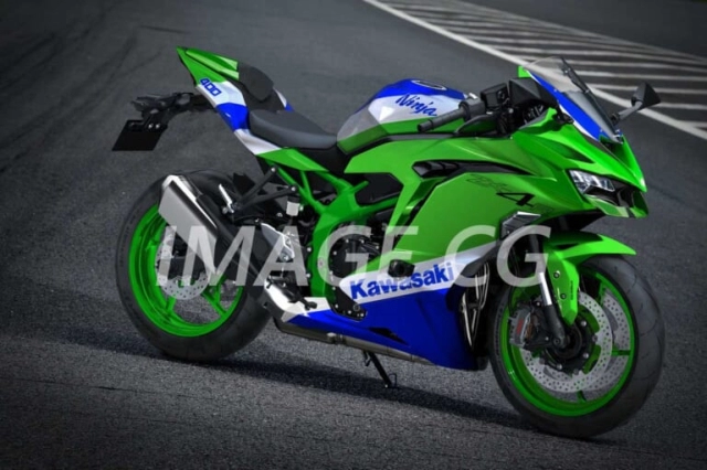 Kawasaki ninja zx-4r sẽ xuất hiện vào ngày 1 tháng 10 