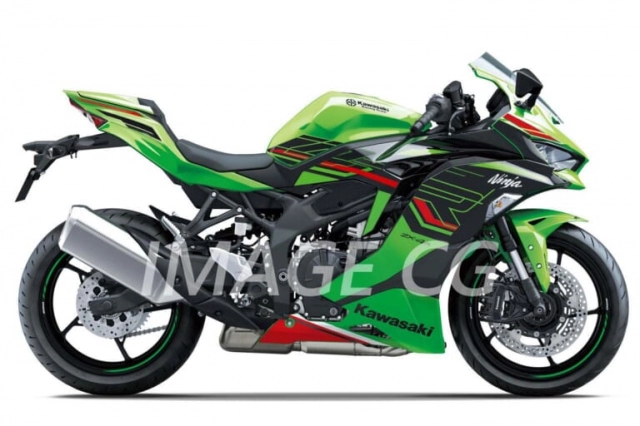 Kawasaki ninja zx-4r sẽ xuất hiện vào ngày 1 tháng 10 