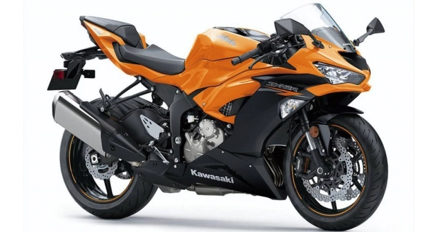 Kawasaki ninja zx-6r 2020 tiếp tục lộ diện phiên bản màu mới tại châu âu