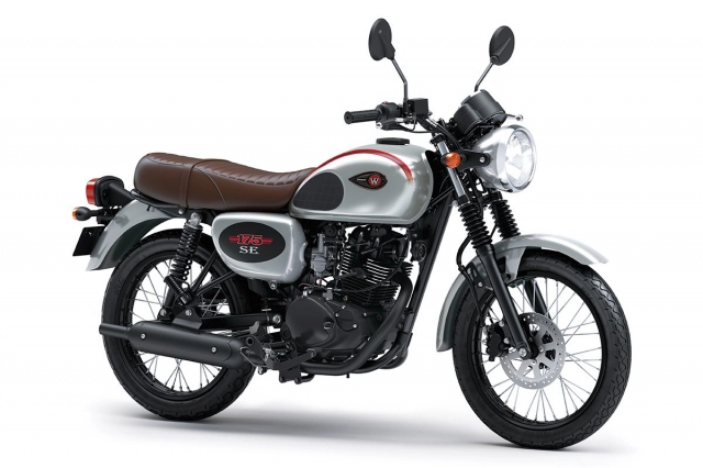 Kawasaki w175 2022 cập nhật phiên bản mới