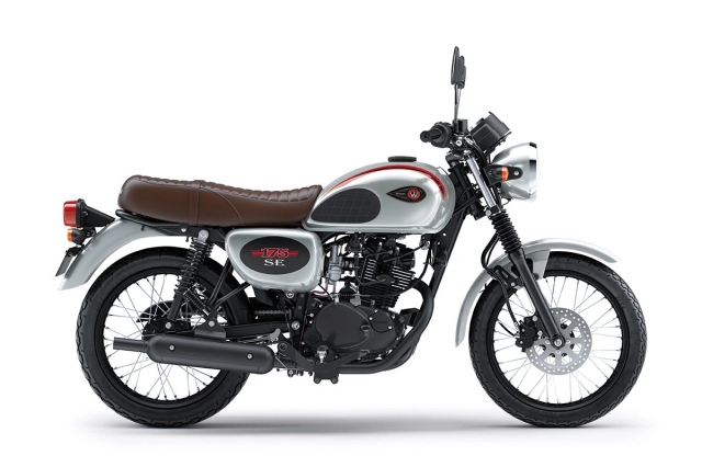 Kawasaki w175 2022 cập nhật phiên bản mới