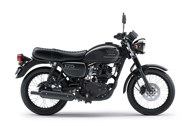 Kawasaki w175 2022 cập nhật phiên bản mới