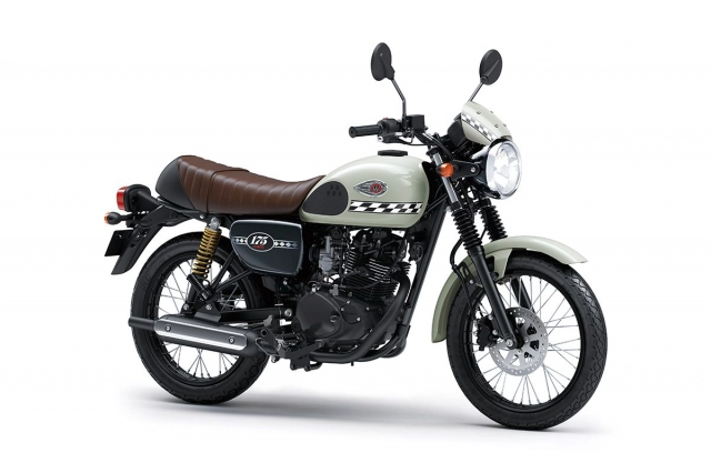 Kawasaki w175 2022 cập nhật phiên bản mới