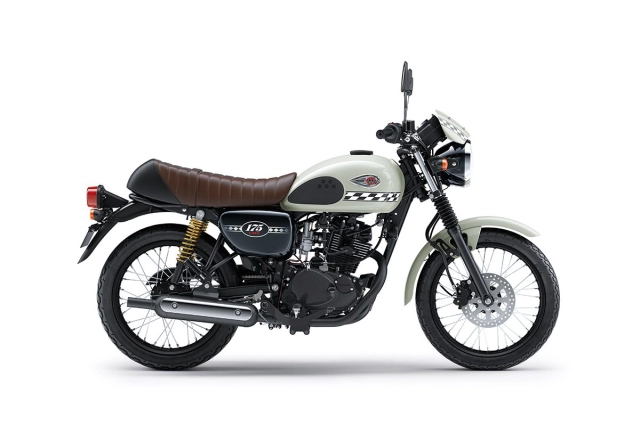 Kawasaki w175 2022 cập nhật phiên bản mới