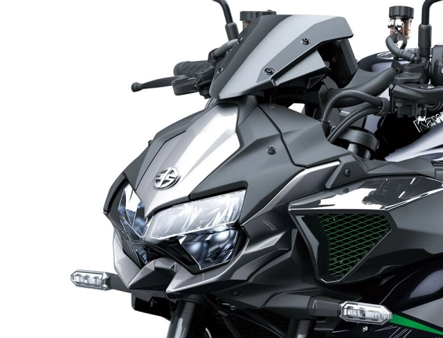 Kawasaki z h2 trang bị hệ thống supercharged chính thức ra mắt