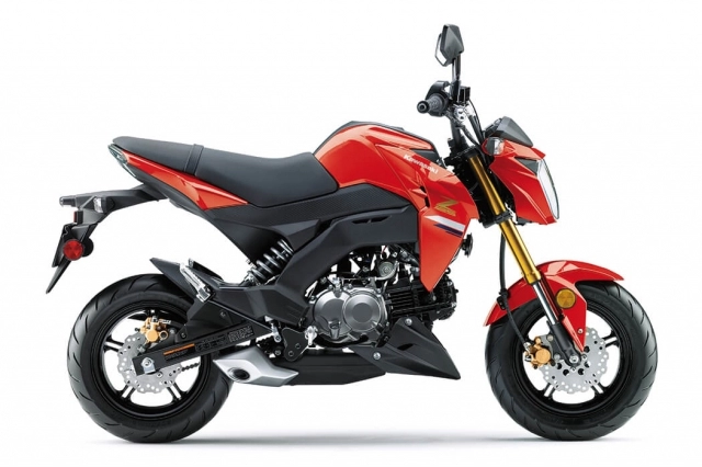 Kawasaki z125 pro ra mắt phiên bản mới chứng minh ta là vua lì đòn