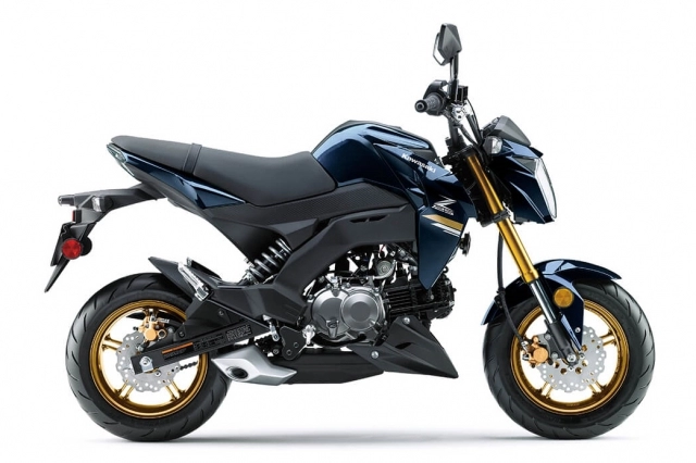 Kawasaki z125 pro ra mắt phiên bản mới chứng minh ta là vua lì đòn