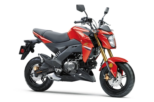 Kawasaki z125 pro ra mắt phiên bản mới chứng minh ta là vua lì đòn