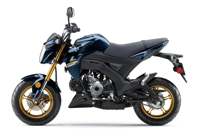 Kawasaki z125 pro ra mắt phiên bản mới chứng minh ta là vua lì đòn