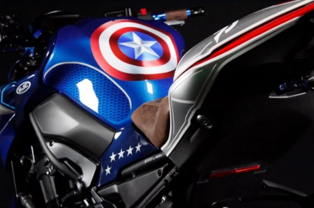 Kawasaki z900 captain american edition chính thức ra mắt