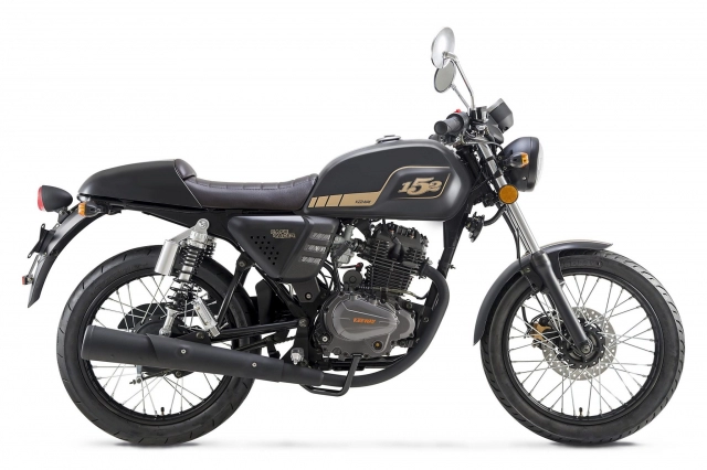 Keeway cafe racer 152 - trang bị sẵn trái 62 kiểu dáng cổ điển và giá siêu rẻ