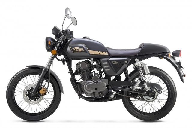 Keeway cafe racer 152 - trang bị sẵn trái 62 kiểu dáng cổ điển và giá siêu rẻ