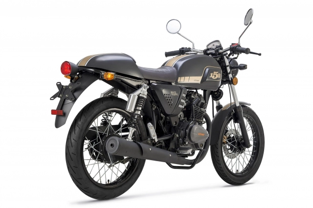 Keeway cafe racer 152 - trang bị sẵn trái 62 kiểu dáng cổ điển và giá siêu rẻ