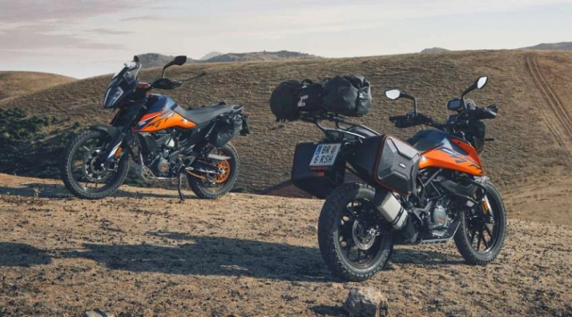 Ktm 390 adventure 2022 được cập nhật kiểm soát độ bám đường mới