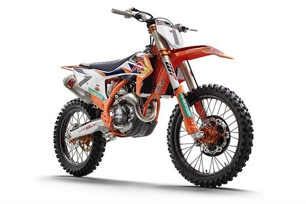 Ktm ra mắt supercross 450 sx-f factory edition