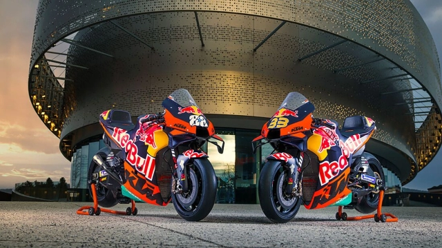 Ktm red bull team trình làng trước mùa giải motogp 2022