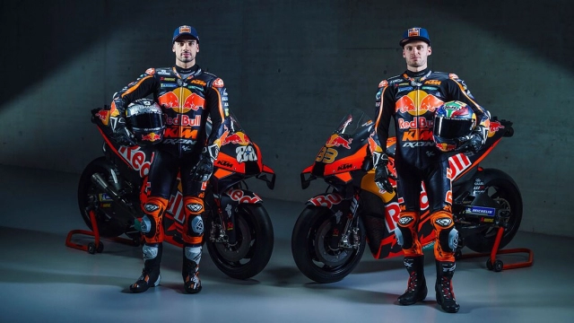 Ktm red bull team trình làng trước mùa giải motogp 2022