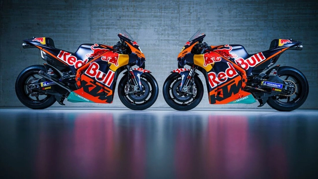 Ktm red bull team trình làng trước mùa giải motogp 2022