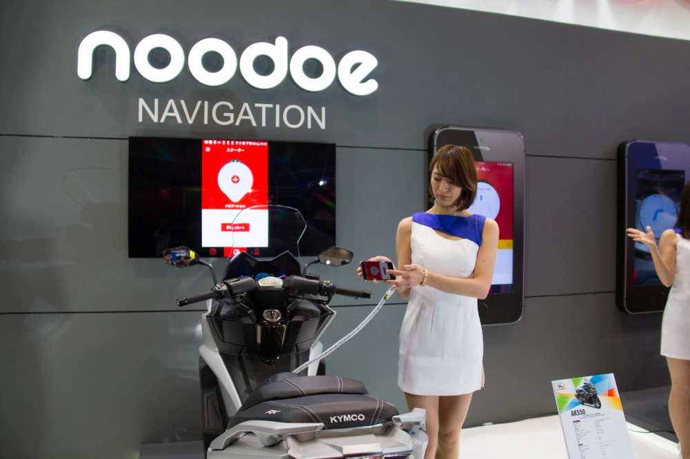 Kymco ra mắt tính năng điều hướng navigation của hệ thống noodoe