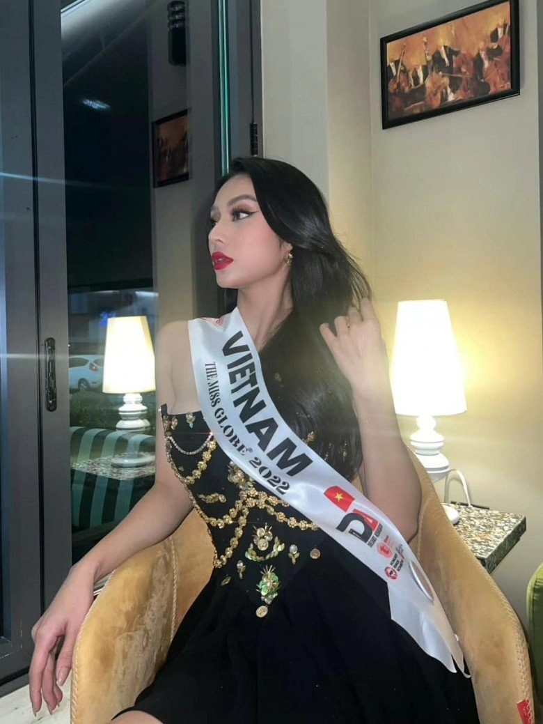 Lâm thu hồng ẵm giải á hậu 4 miss globe 2022 mất hành lý 7 ngày vẫn thắng đẫm giải thưởng