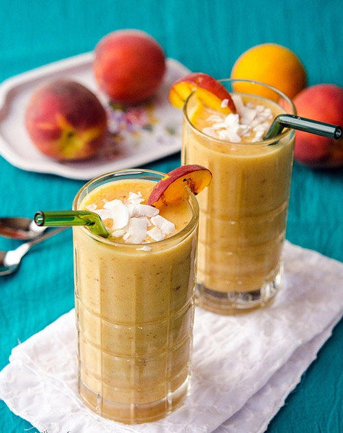 Lassi đào nướng đầy ấn tượng