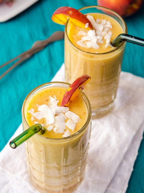 Lassi đào nướng đầy ấn tượng