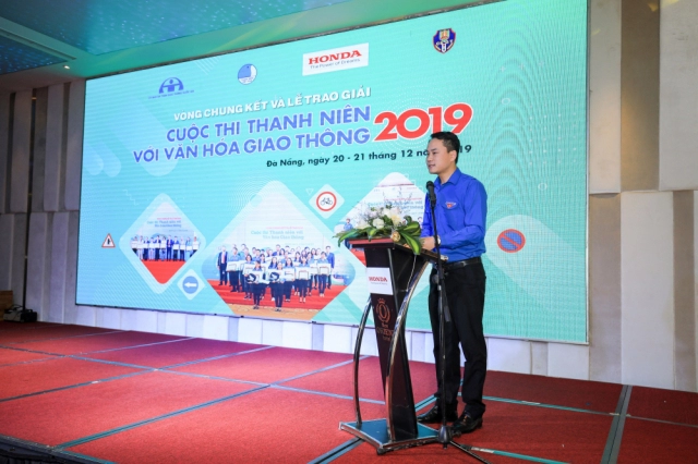 Lễ trao giải cuộc thi thanh niên với văn hóa giao thông năm 2019