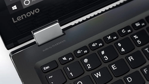 Lenovo trình làng laptop xoay 360 độ với âm thanh harman