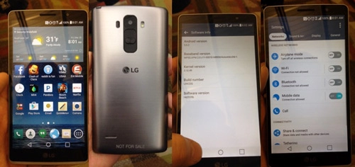 Lg g4 lần đầu lộ ảnh thực tế