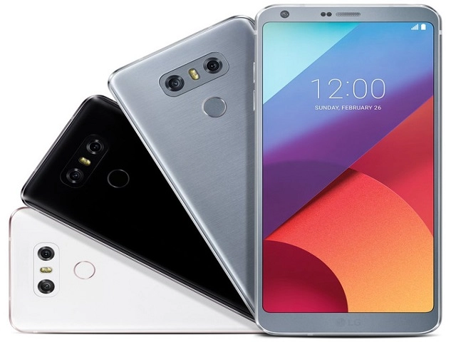 Lg g6 lộ diện trong màu trắng bạch kim và đen