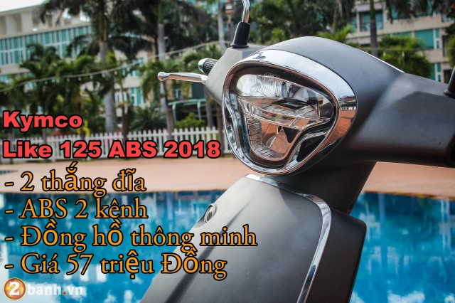 Like 125 abs 2018 giá 57 triệu đồng mẫu xe ga an toàn dành cho phái đẹp