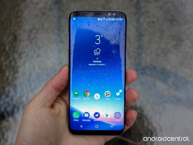 Lộ ảnh samsung galaxy s8 màu tím khói siêu đẹp