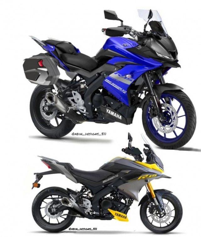 Lộ ảnh yamaha r15 sports tourer