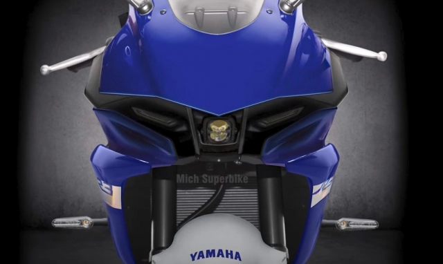 Lộ diện hình ảnh của yamaha r3 2022