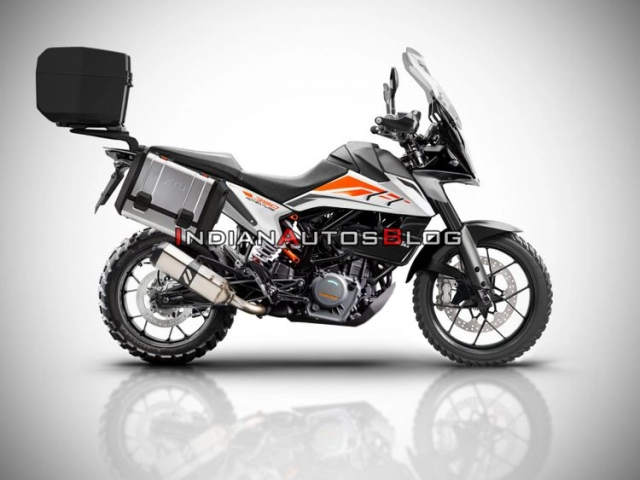 Lộ diện ktm 390 adventure mới khi đang chạy thử trên đường phố