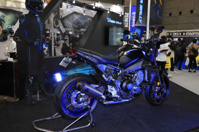 Lộ diện phiên bản yamaha mt-09 cyber rally khiến người hâm mộ ngạc nhiên