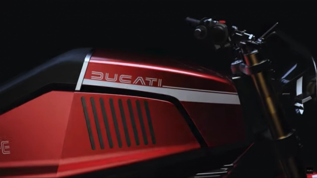 Lộ diện video mẫu mô tô điện ducati 860-e từ nhà thiết kế italdesign