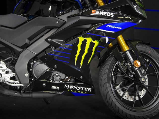 Lộ diện yamaha r125 2019 phiên bản monster energy motogp