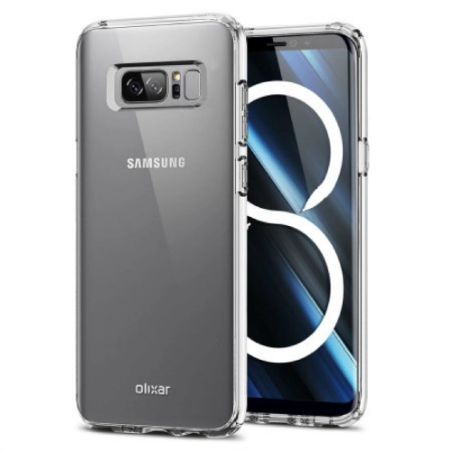 Lộ galaxy note 8 có camera sau kép cảm biến vân tay cạnh camera