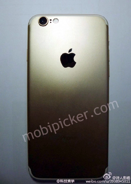 Lộ iphone 7 bản gold màn hình 47 inch