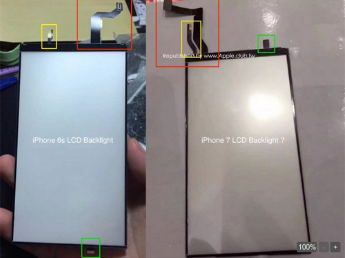 Lộ linh kiện iphone 7 có thiết kế thay đổi