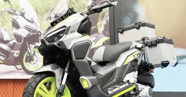 Longjia xdv 300i ra mắt cạnh tranh với honda adv 350