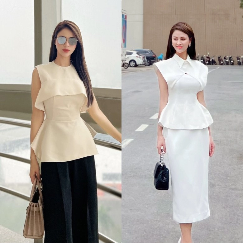 Lương thu trang sắp soán ngôi thánh nữ công sở của phan minh huyền stylist tiết lộ số đo 3 vòng khủng