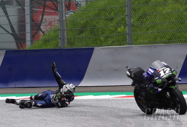 Maverick vinales nói gì về sự cố phanh nổ tại styrian motogp 2020