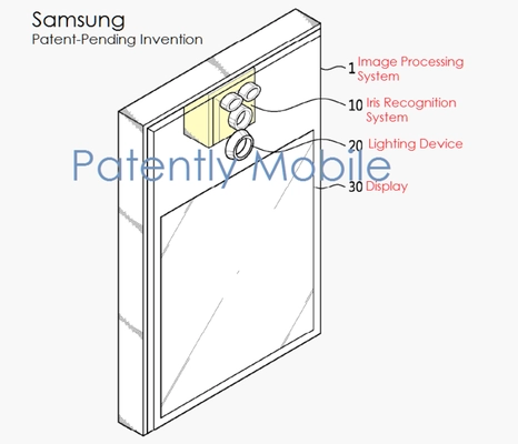 Máy quét mống mắt trên galaxy note 7 sẽ hoạt động thế nào