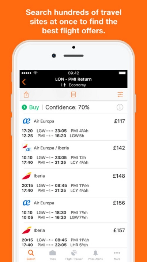 Mẹo tìm chuyến bay giá rẻ nhất với 5 ứng dụng trên android và ios