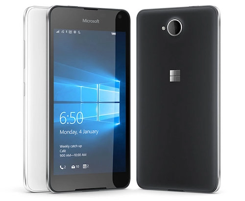 Microsoft trình làng lumia 650 giá rẻ chạy windows 10