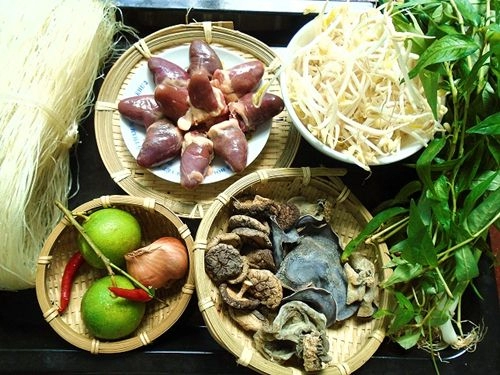 Miến tim gà đơn giản mà ngon